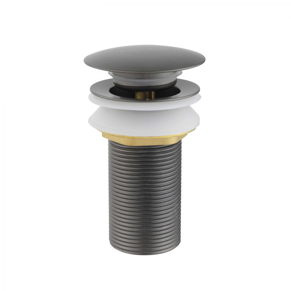 Донный клапан Aquatek AQ6000BGM, оружейная сталь фото 