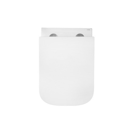 Унитаз подвесной безободковый Azario FOTE AZ-116-UQ3 с тонкой крышкой микролифт (Система смыва торнадо) фото 2