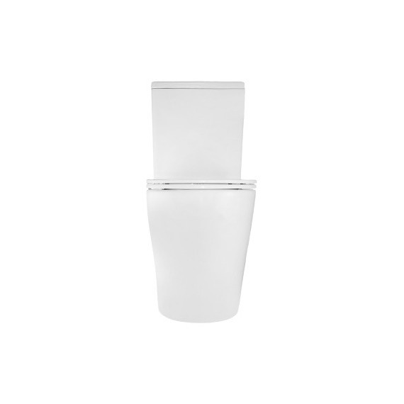 Унитаз-компакт безободковый Azario Margo AZ-2125-UQ1 с крышкой микролифт (система смыва Торнадо) фото 2