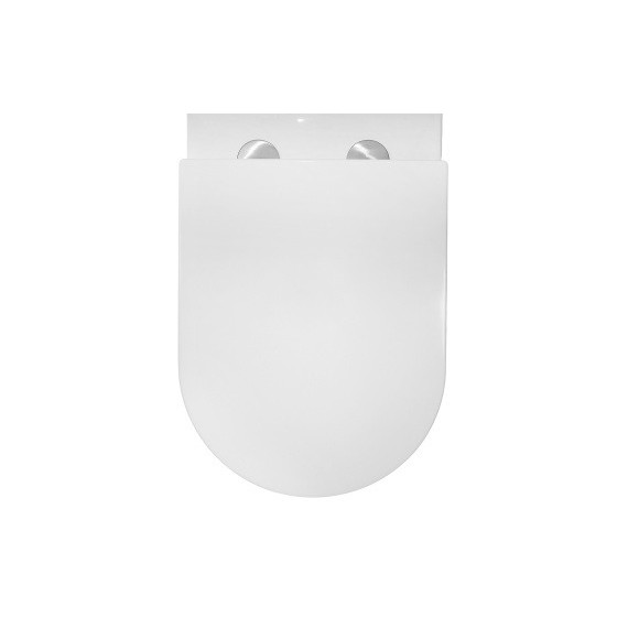 Унитаз-компакт безободковый Azario Margo AZ-2125-UQ1 с крышкой микролифт (система смыва Торнадо) фото 13