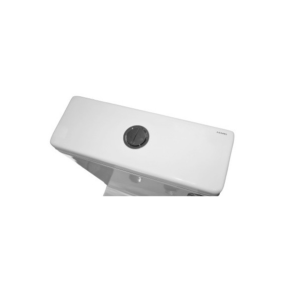 Унитаз-компакт безободковый Azario Margo AZ-2125-UQ1 с крышкой микролифт (система смыва Торнадо) фото 9