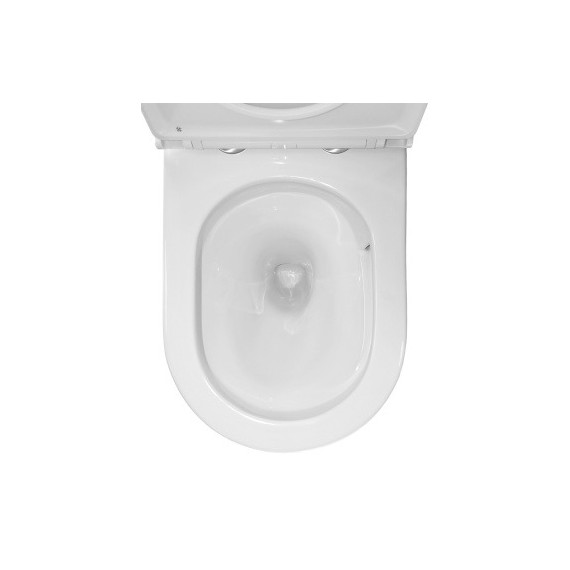 Унитаз-компакт безободковый Azario Margo AZ-2125-UQ1 с крышкой микролифт (система смыва Торнадо) фото 11