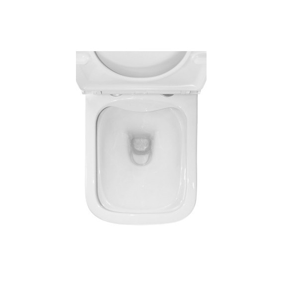 Унитаз-моноблок безободковый Azario VARO AZ-2171 с тонкой крышкой микролифт фото 6