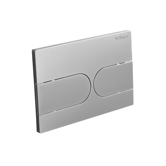 Кнопка смыва BelBagno BB-11-IN, сатин фото 2