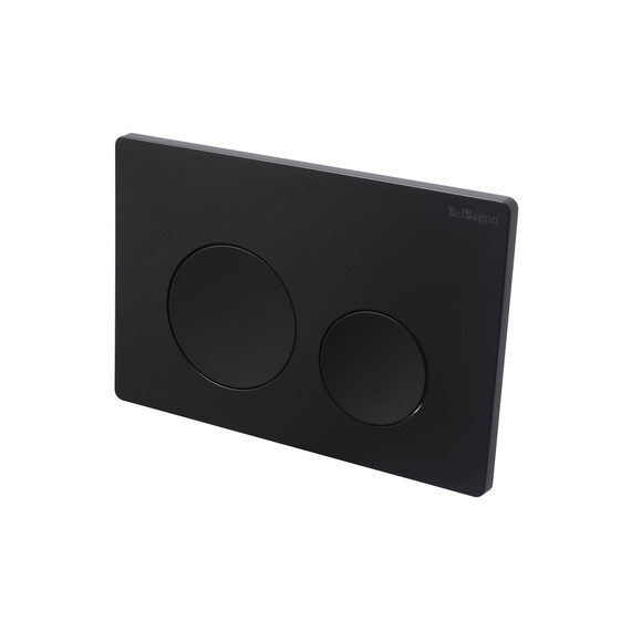 Кнопка смыва BelBagno BB-03C-NERO.M, чёрный матовый фото 3