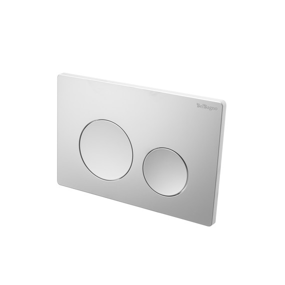 Кнопка смыва BelBagno BB-03C-IN, сатин фото 3