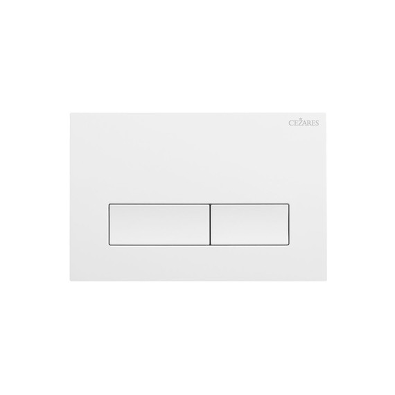 Кнопка смыва Cezares Slider SLIDER-BTN-BL, белый глянцевый фото 