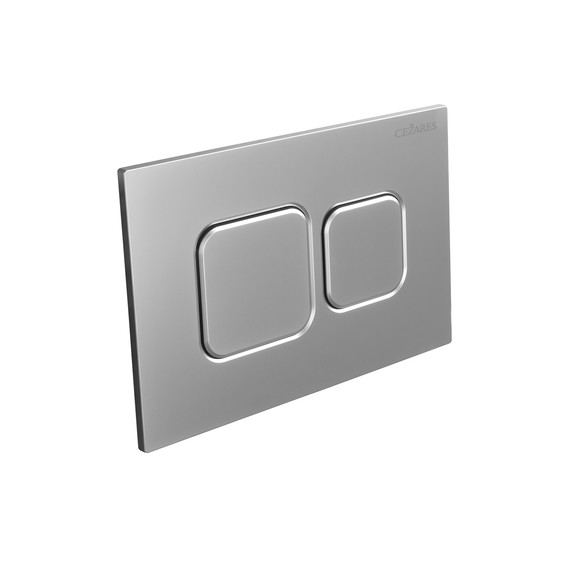 Кнопка смыва Cezares Pneumatic PN2-BTN-IN, сатин фото 2