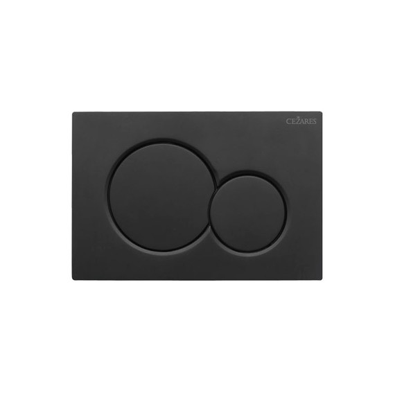 Кнопка смыва Cezares Stylus STYLUS-BTN-NOP, чёрный матовый фото 