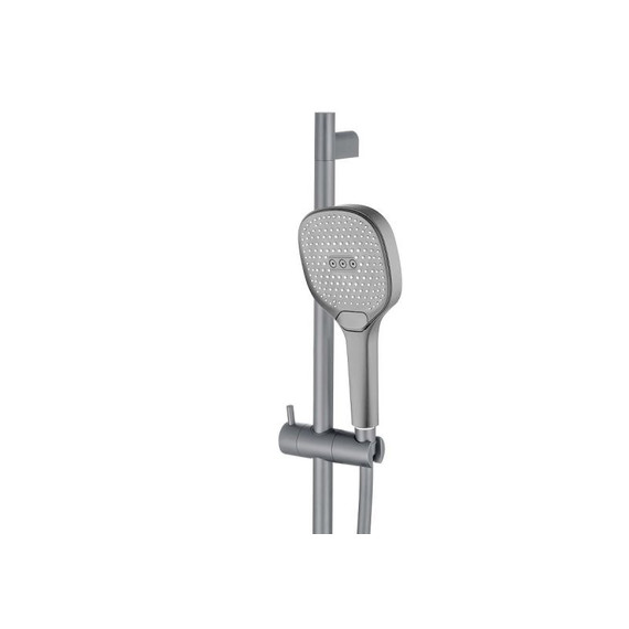 Душевой гарнитур Aquatek Вега AQ2021BGM, оружейная сталь фото 2