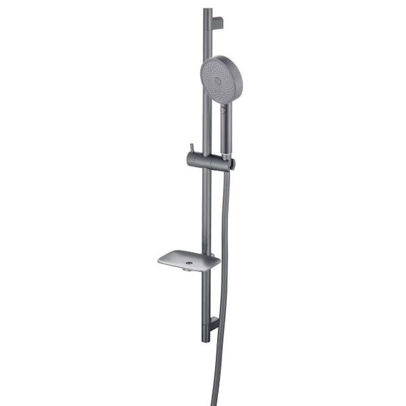 Душевой гарнитур Aquatek Вега AQ2031BGM, оружейная сталь фото 