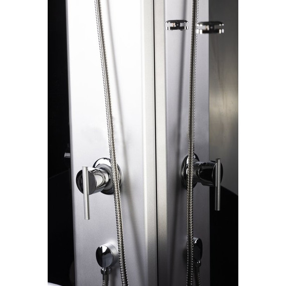 Душевая кабина Niagara Eco 100x70 см E100/70/40L/TN, серебро/тонированное (безсиликоновая сборка) фото 6