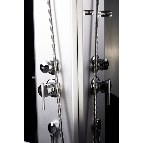 Душевая кабина Niagara Eco 120x80 см E120/80/40L/TN, серебро/тонированное (безсиликоновая сборка) фото 5