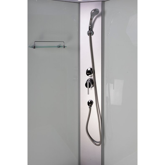 Душевая кабина Niagara Eco 90x90 см E90/40/MT, хром/матовое (безсиликоновая сборка) фото 11