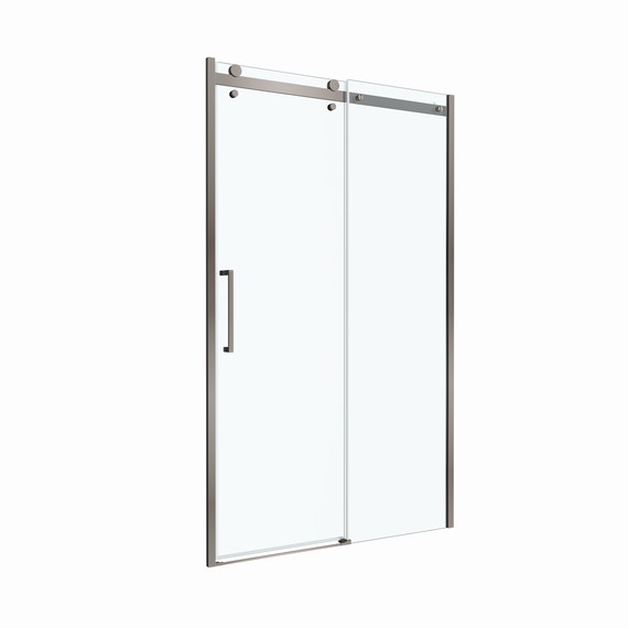 Душевая дверь BelBagno 120 см MARINO-2-BF-1-120-C-GM, оружейная сталь/прозрачное фото 5