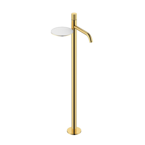 Смеситель для раковины Boheme Stick 120-GG.4, золото фото 