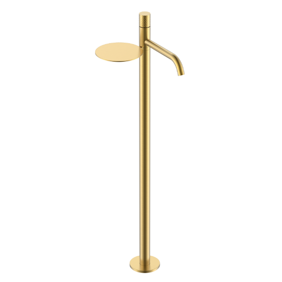 Смеситель для раковины Boheme Stick 120-MG, золото матовое фото 