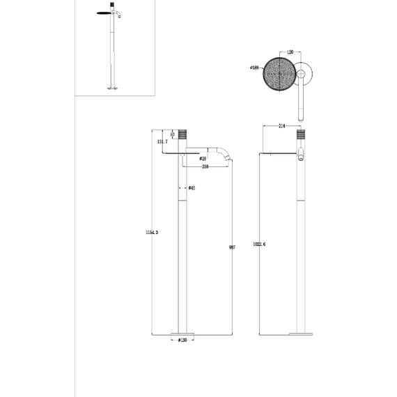 Смеситель для раковины Boheme Stick 120-NB.4, никель фото 2
