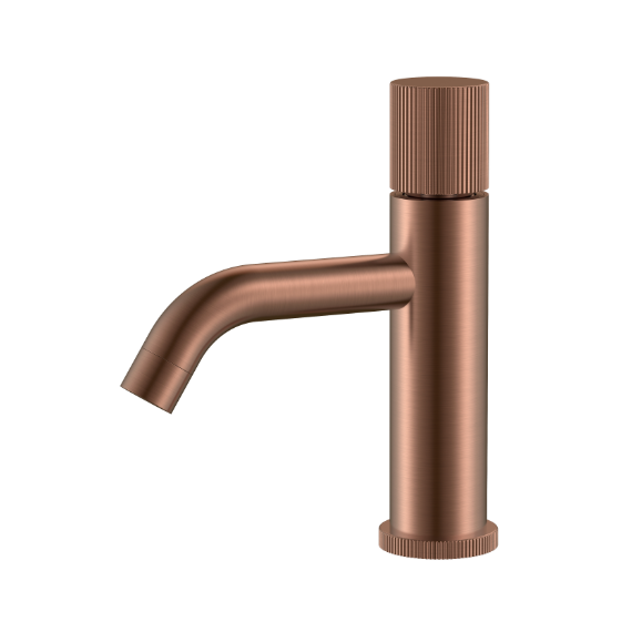 Смеситель для раковины Boheme Stick 121-CB.3, брашированная медь фото 