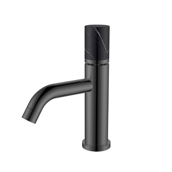 Смеситель для раковины Boheme Stick 121-SGM-MR-B, графит глянец фото 