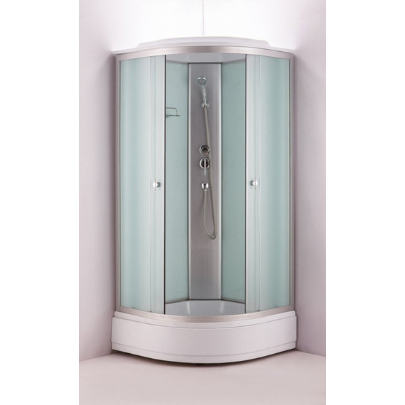 Душевая кабина Niagara Classic 90x90 см NG-3301-14, хром/матовое фото 