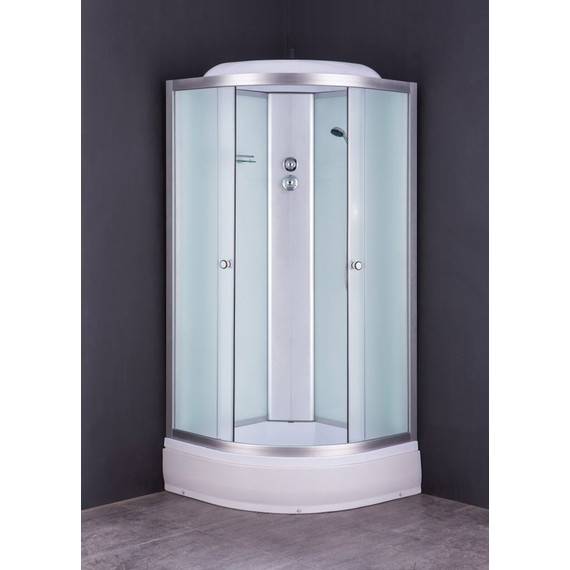 Душевая кабина Niagara Classic 100x100 см NG-3302-14, хром/матовое фото 2