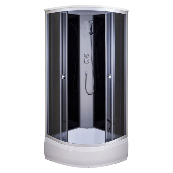 Душевая кабина Niagara Classic 90x90 см NG-3501-14, хром/тонированное фото 