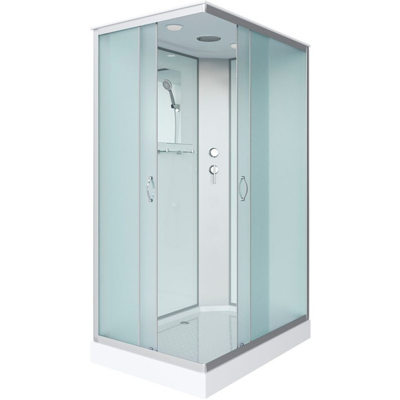 Душевая кабина Niagara Classic 120x90 см NG-43295-14Q, хром/матовое (безсиликоновая сборка) фото 2