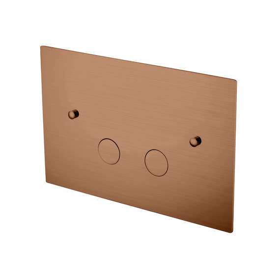 Кнопка смыва Boheme 647-BRB, брашированная бронза фото 