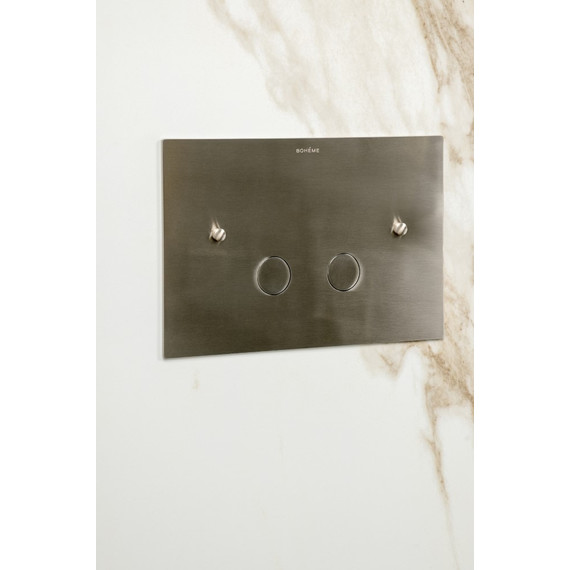 Кнопка смыва Boheme 647-GM, графит фото 2