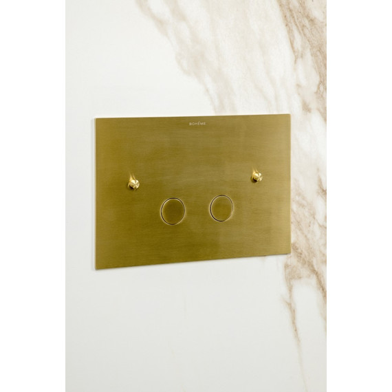 Кнопка смыва Boheme 647-MG, золото матовое фото 2