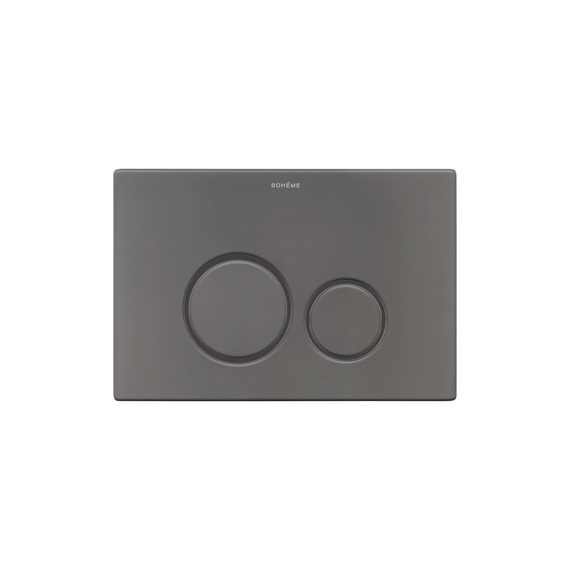Кнопка смыва Boheme 649-GM, графит фото 