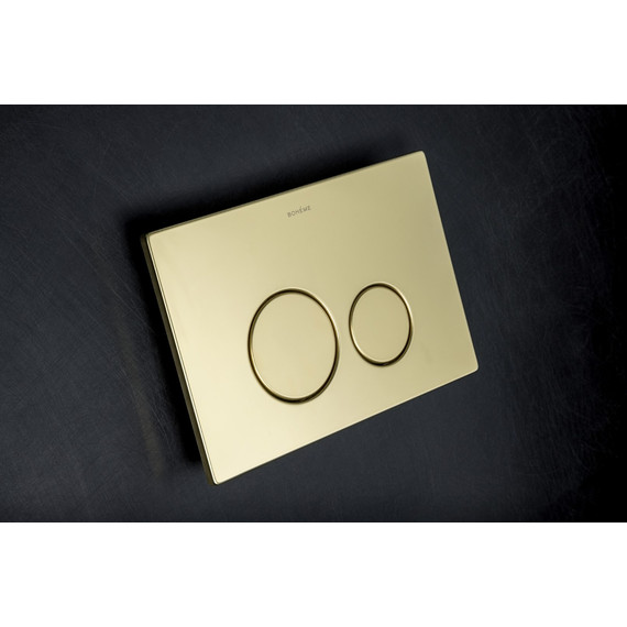 Кнопка смыва Boheme 649-G, золото фото 3