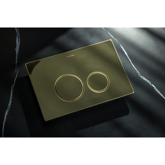 Кнопка смыва Boheme 649-G, золото фото 4