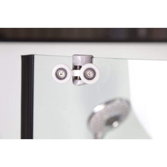 Душевая кабина Niagara Classic 80x80 см NG-6703-14, чёрный/прозрачное (безсиликоновая сборка) фото 7