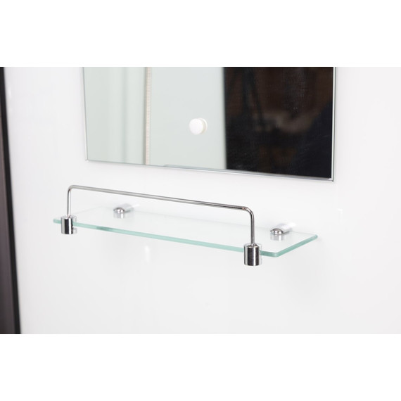 Душевая кабина Niagara Classic 80x80 см NG-6703-14, чёрный/прозрачное (безсиликоновая сборка) фото 9