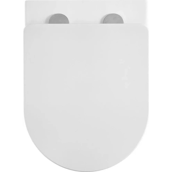 Инсталляция с подвесным унитазом комплект: TECEbase 2.0 9400413 с подвесным безободковым унитазом Azario Grado AZ-0046-UQ3 сиденье микролифт, крепление, кнопка смыва белая (система смыва Торнадо) фото 9