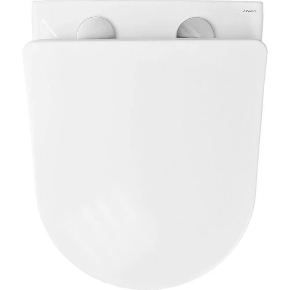 Инсталляция с подвесным унитазом комплект: TECEbase 2.0 9400413 с подвесным безободковым унитазом Azario Trevi AZ-0093UQ3 сиденье микролифт, крепление, кнопка смыва белая (система смыва Торнадо) фото 13