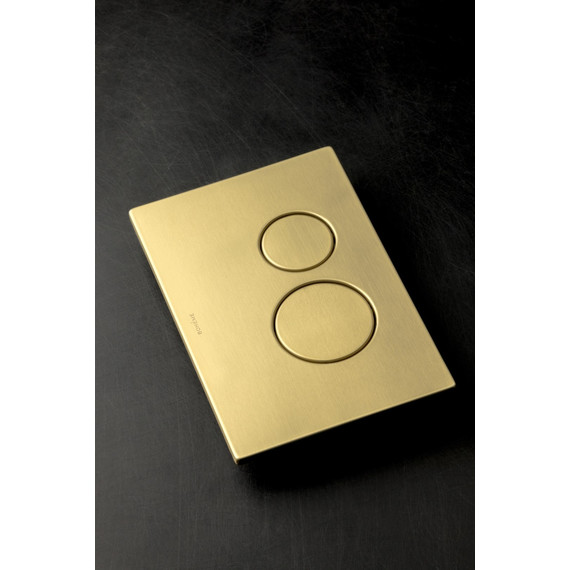 Кнопка смыва Boheme 649-MG, золото матовое фото 3