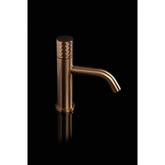 Смеситель для раковины Boheme Stick 121-BRB, брашированная бронза фото 5