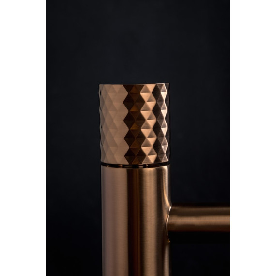 Смеситель для раковины Boheme Stick 121-BRB, брашированная бронза фото 3