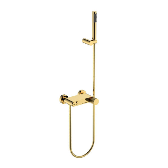 Смеситель для ванны Boheme Stick 123-GG.3, золото фото 