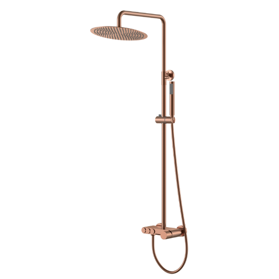 Душевая стойка Boheme Stick 128-CB, брашированная медь фото 