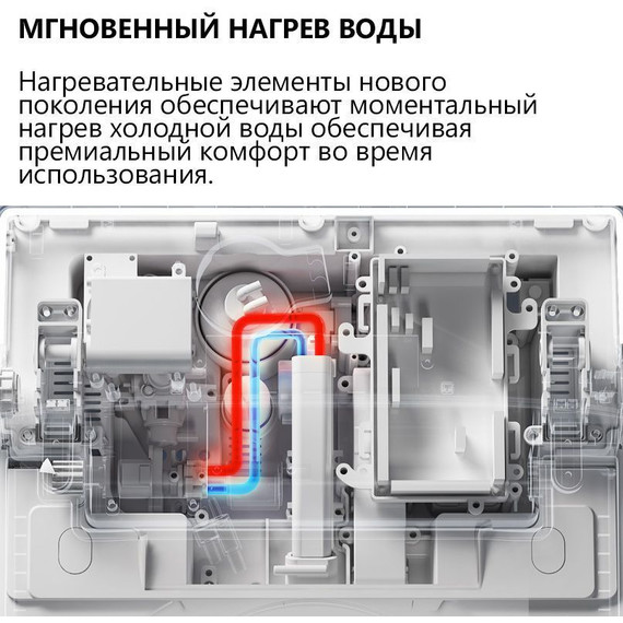 Унитаз-биде подвесной импульсный Abber Bequem AC1121S с крышкой микролифт фото 14