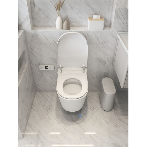 Унитаз-биде подвесной импульсный Abber Bequem AC1121S с крышкой микролифт фото 19