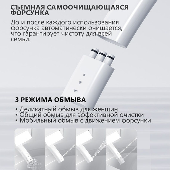 Унитаз-биде подвесной импульсный Abber Bequem AC1121S с крышкой микролифт фото 6