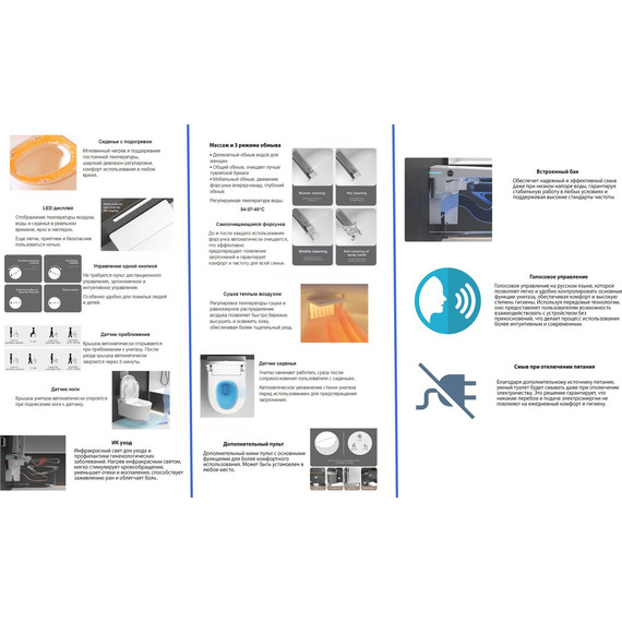 Инсталляция с подвесным унитазом комплект: Abber AC0101P2 с подвесным импульсным унитазом-биде Bequem AC1123SR с крышкой микролифт фото 12