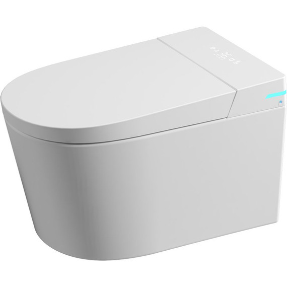 Инсталляция с подвесным унитазом комплект: Abber AC0101P2 с подвесным импульсным унитазом-биде Bequem AC1123SR с крышкой микролифт фото 8