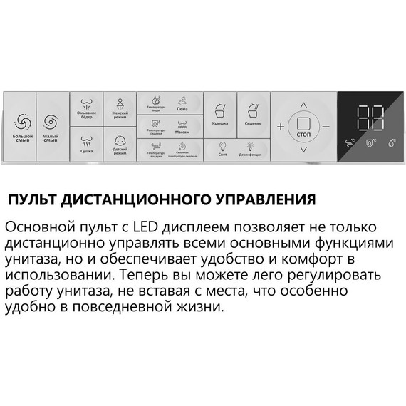 Инсталляция с подвесным унитазом комплект: Abber AC0101P2 с подвесным импульсным унитазом-биде Rechteck AC1216S с крышкой микролифт фото 12