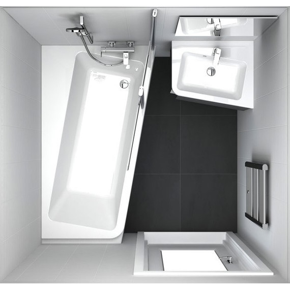 Ванна акриловая Ravak 10° 170x100 см C821000000 R, Размер - мм: 1700х1000 - 9 Ванна акриловая Ravak 10° 170x100 см C821000000 R, Размер - мм: 1700х1000 фото 9